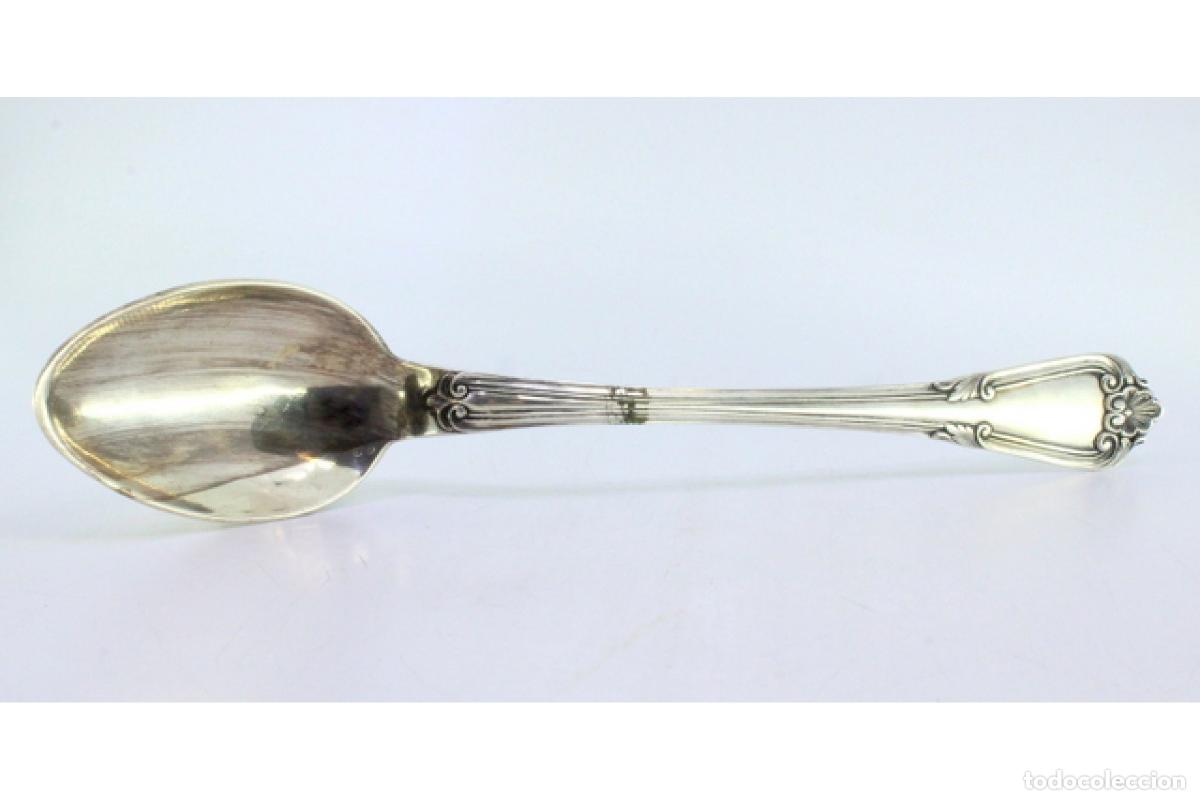 Antig&uuml;edades: Cuchara de plata para servir arroz - Foto 2