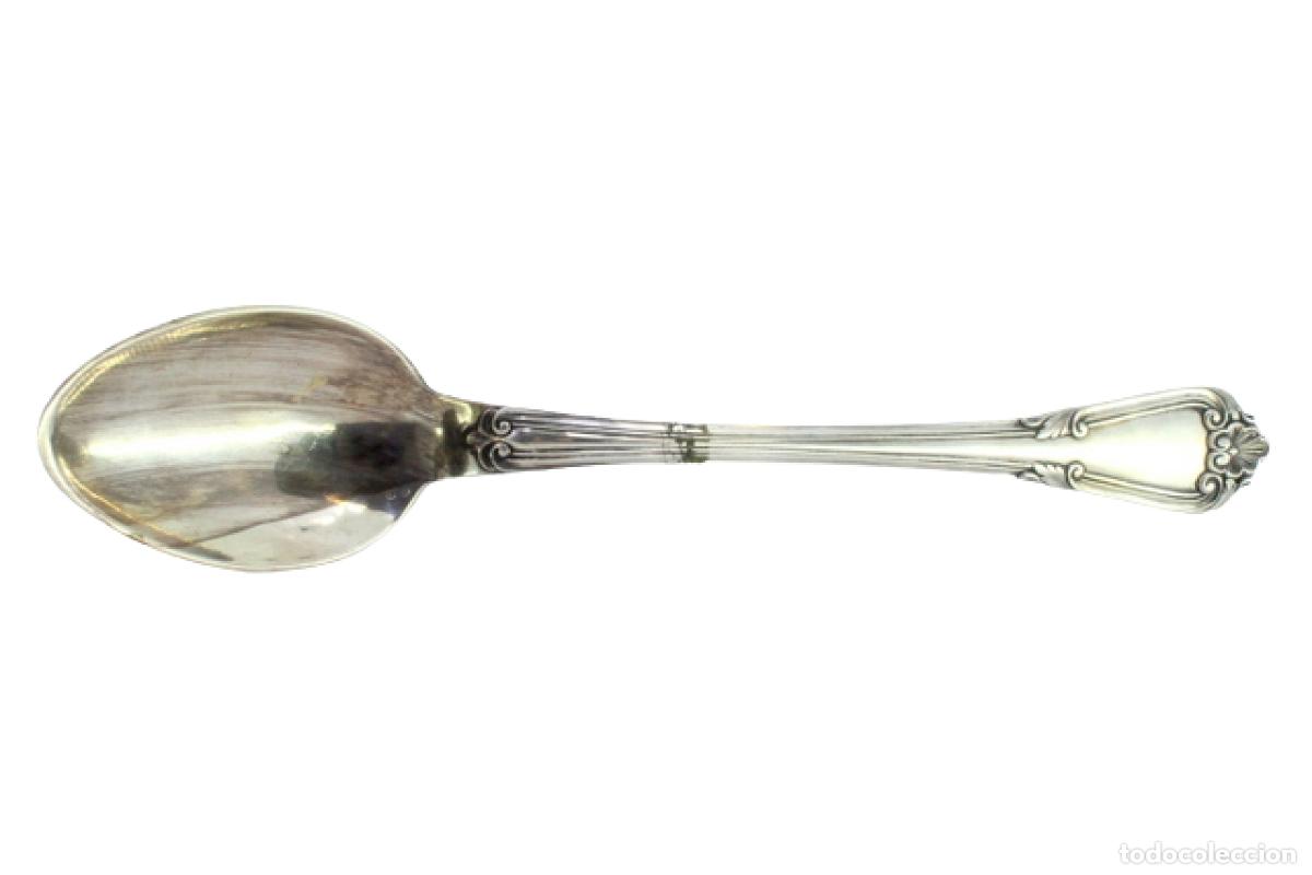Antig&uuml;edades: Cuchara de plata para servir arroz - Foto 1