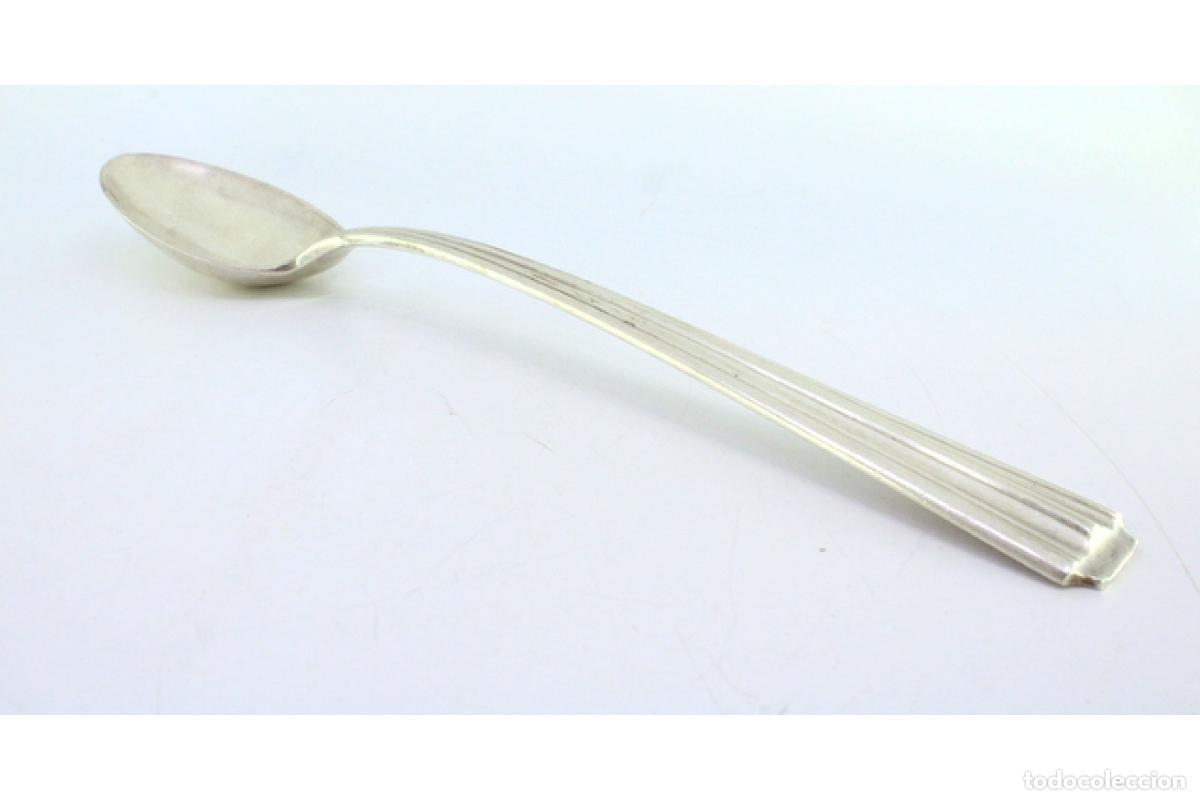 Antig&uuml;edades: Cuchara de plata para servir arroz - Foto 5