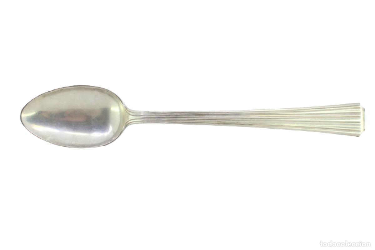 Antig&uuml;edades: Cuchara de plata para servir arroz - Foto 1