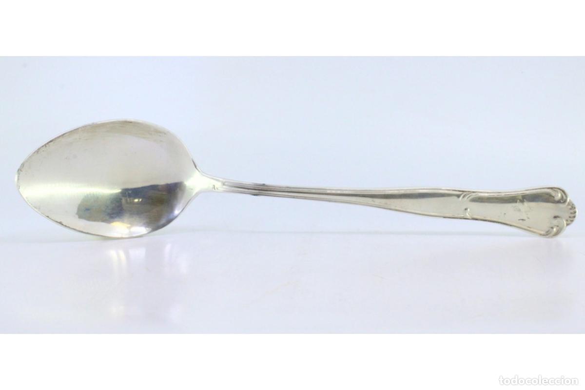 Antig&uuml;edades: Cuchara de plata para servir arroz - Foto 2