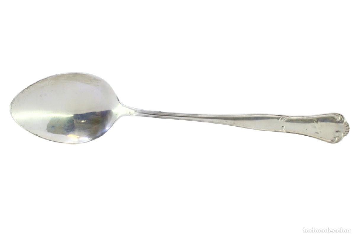 Antig&uuml;edades: Cuchara de plata para servir arroz - Foto 1