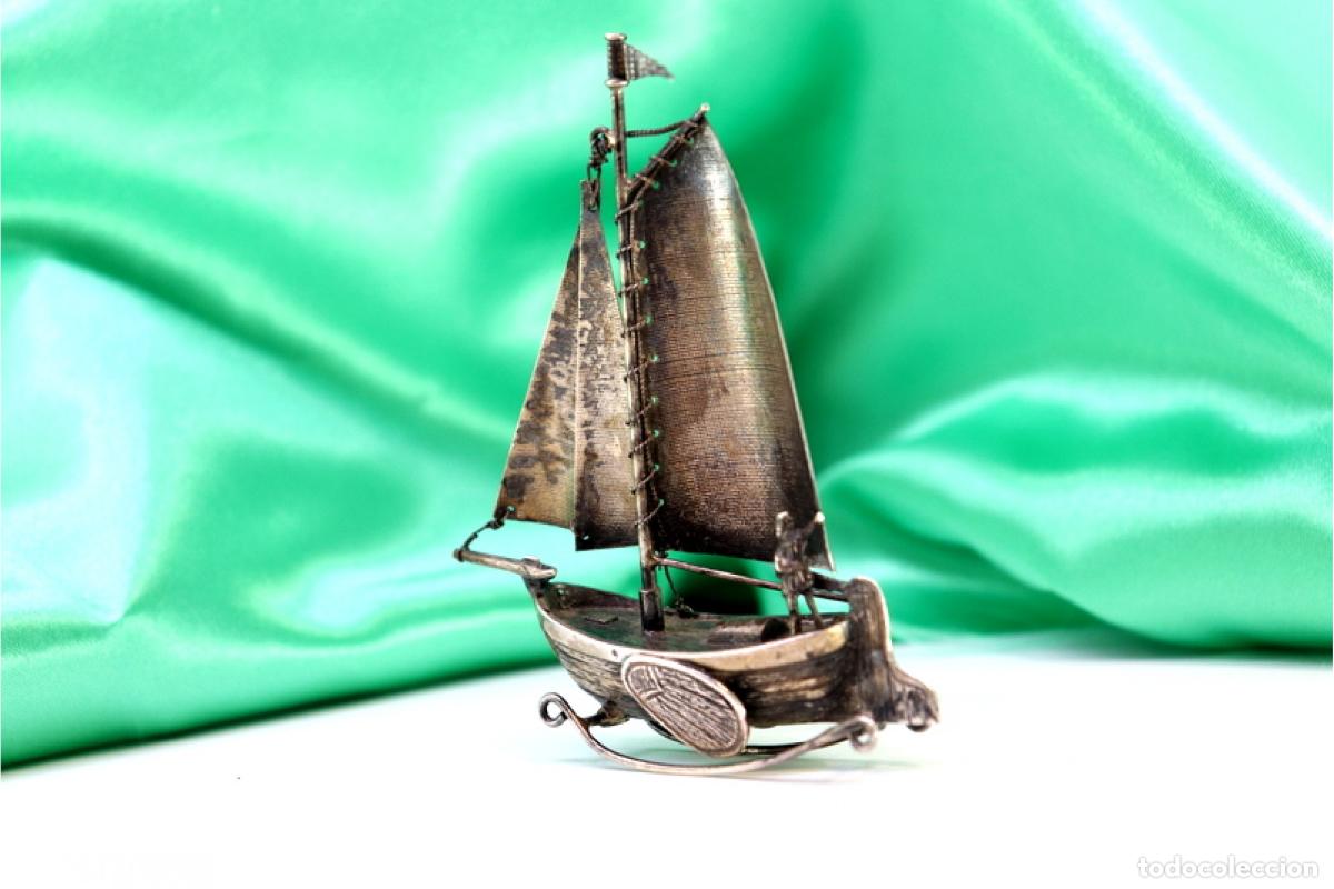 Antig&uuml;edades: Velero de plata - Foto 5