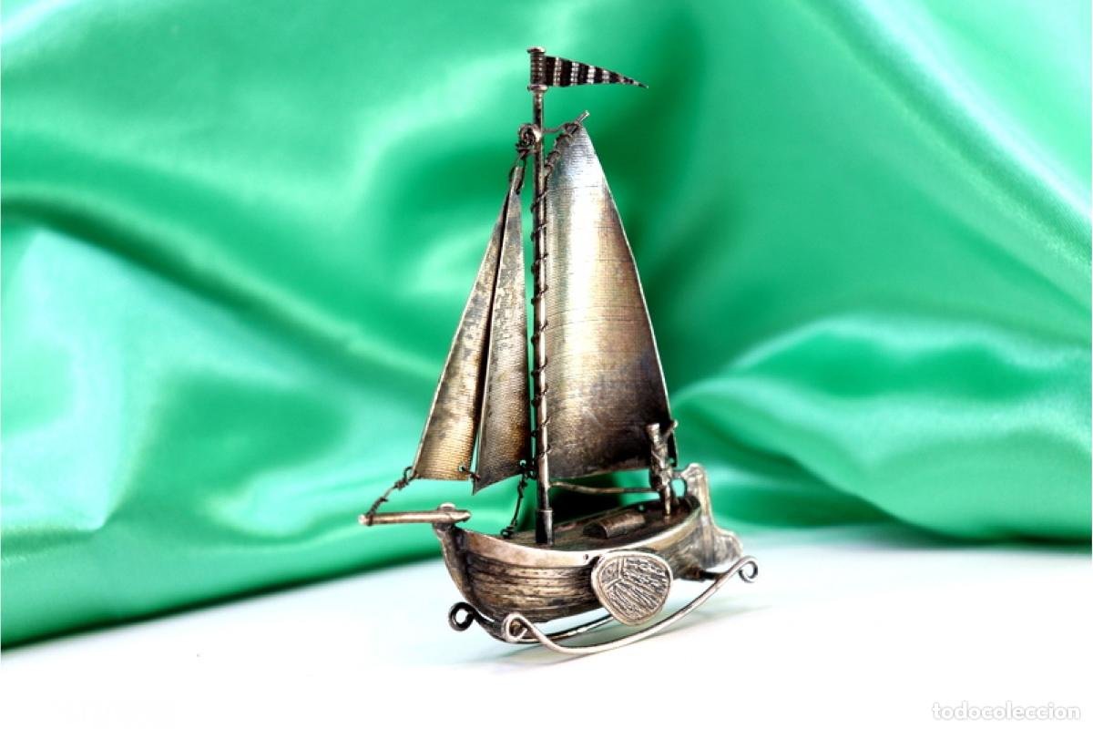 Antig&uuml;edades: Velero de plata - Foto 6