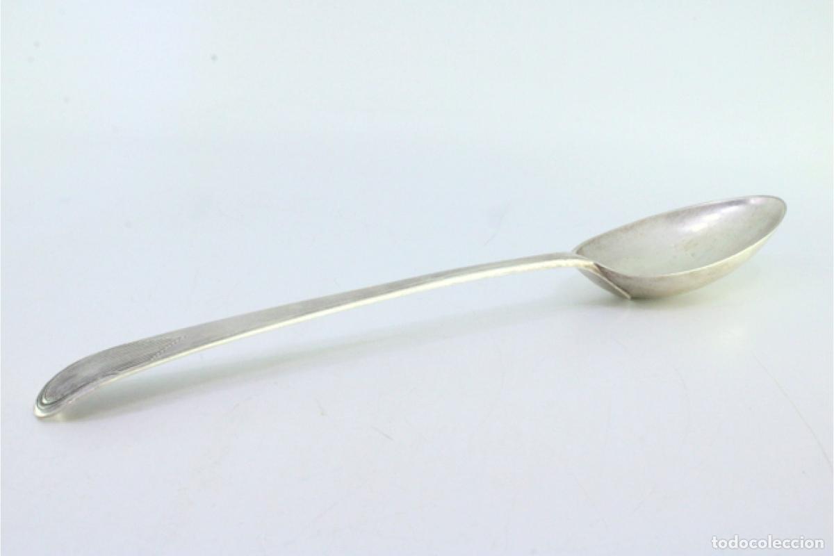 Antig&uuml;edades: Cuchara de plata para servir arroz - Foto 4