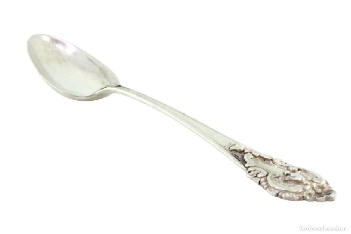 Antig&uuml;edades: Cuchara de plata para servir arroz - Foto 1