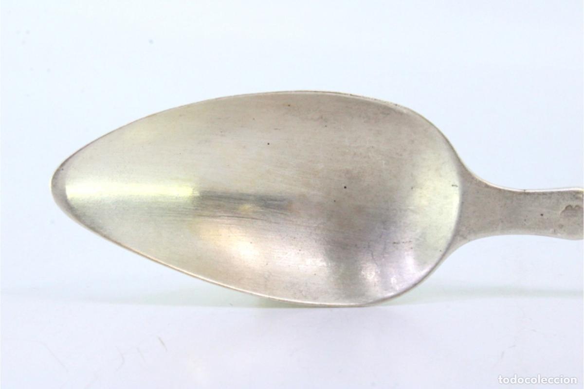 Antig&uuml;edades: Cuchara de plata para servir arroz - Foto 5