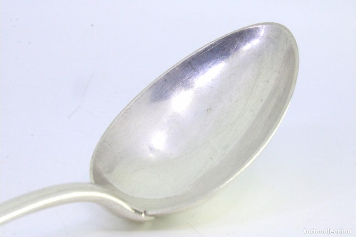 Antig&uuml;edades: Cuchara de plata para servir arroz - Foto 4