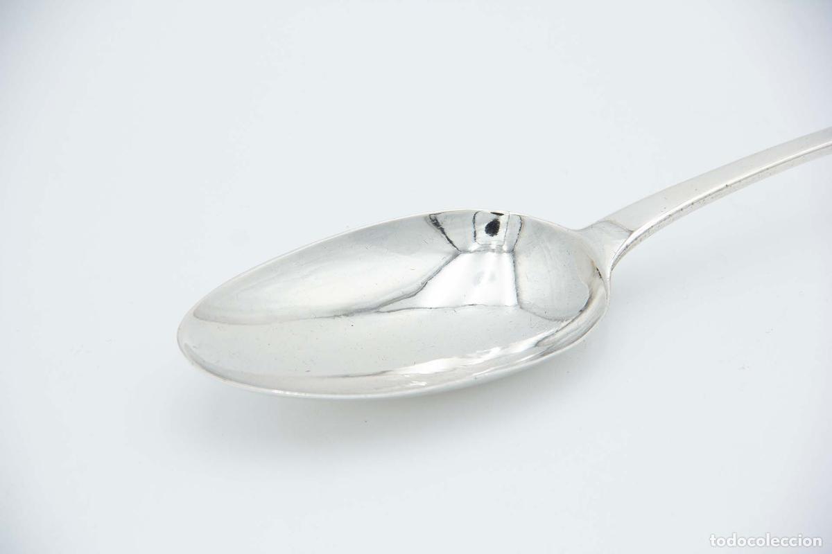 Antig&uuml;edades: Cuchara de plata para servir arroz - Foto 2