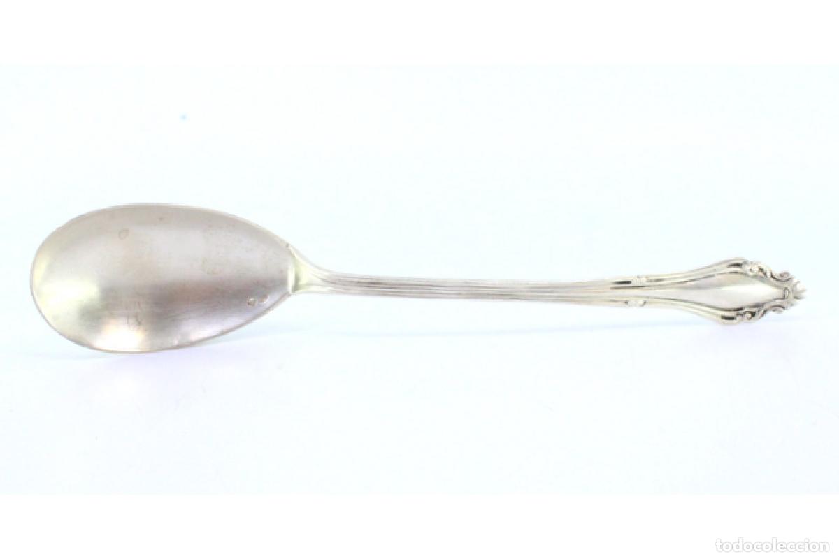 Antig&uuml;edades: Cuchara de plata para servir arroz - Foto 4