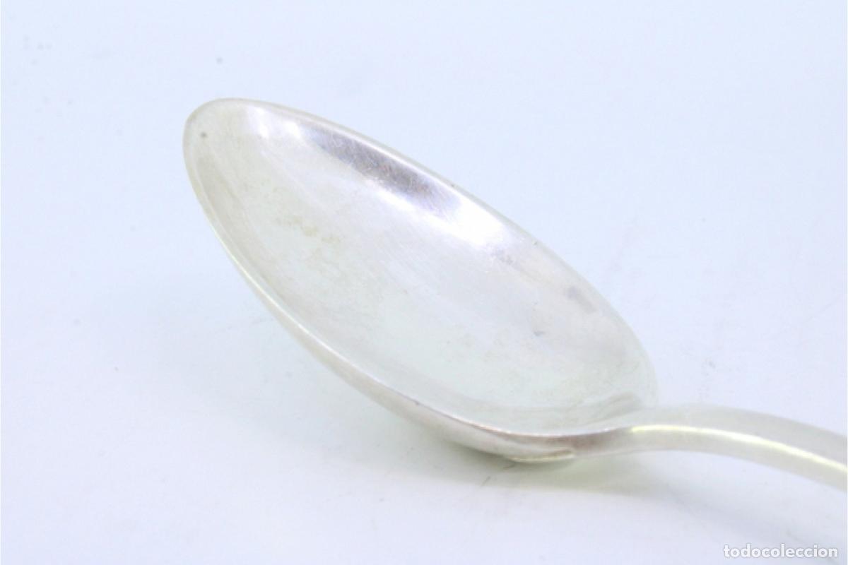 Antig&uuml;edades: Cuchara de plata para servir arroz - Foto 4