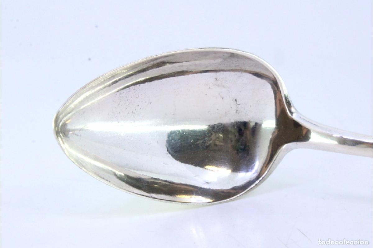 Antig&uuml;edades: Cuchara de plata para servir arroz - Foto 2