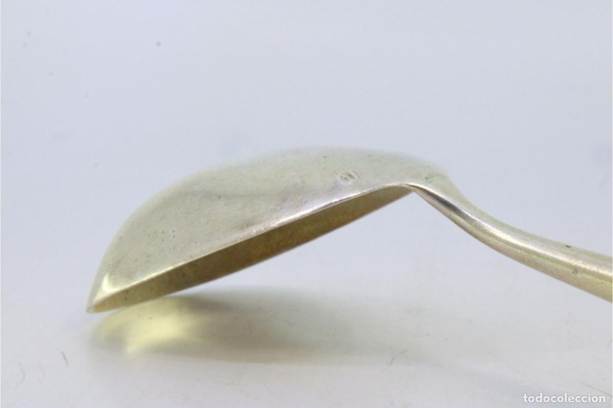 Antig&uuml;edades: Cuchara de plata para servir arroz - Foto 4