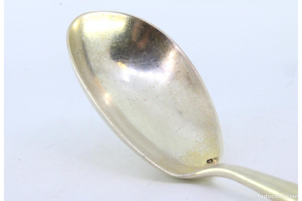 Antig&uuml;edades: Cuchara de plata para servir arroz - Foto 5