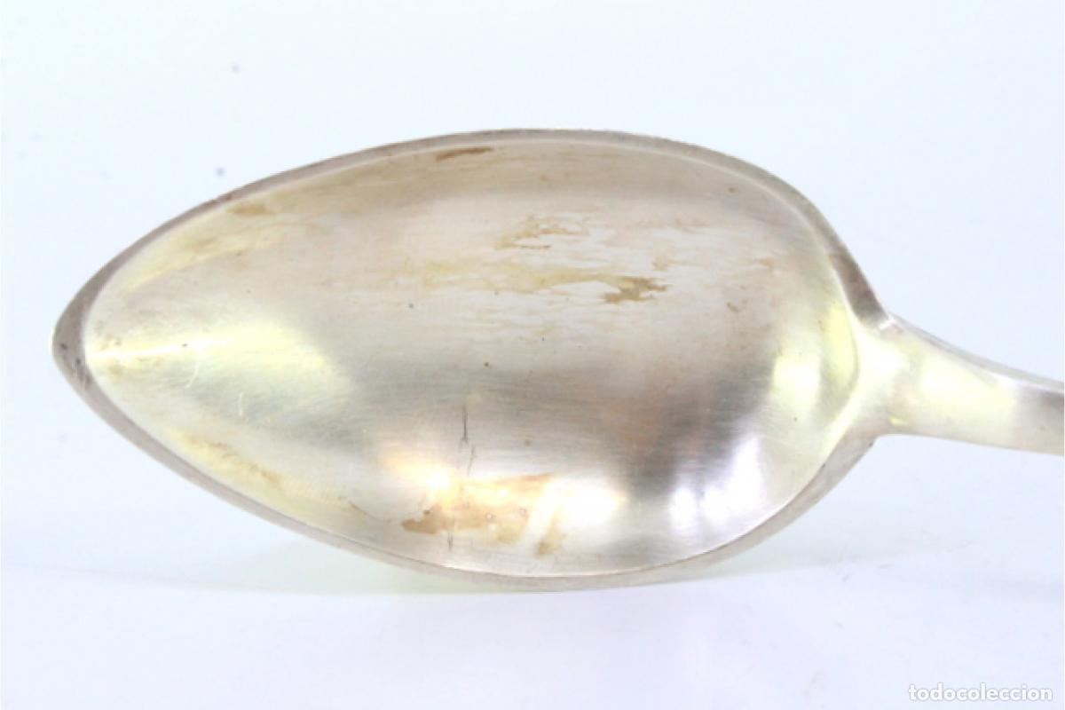 Antig&uuml;edades: Cuchara de plata para servir arroz - Foto 4