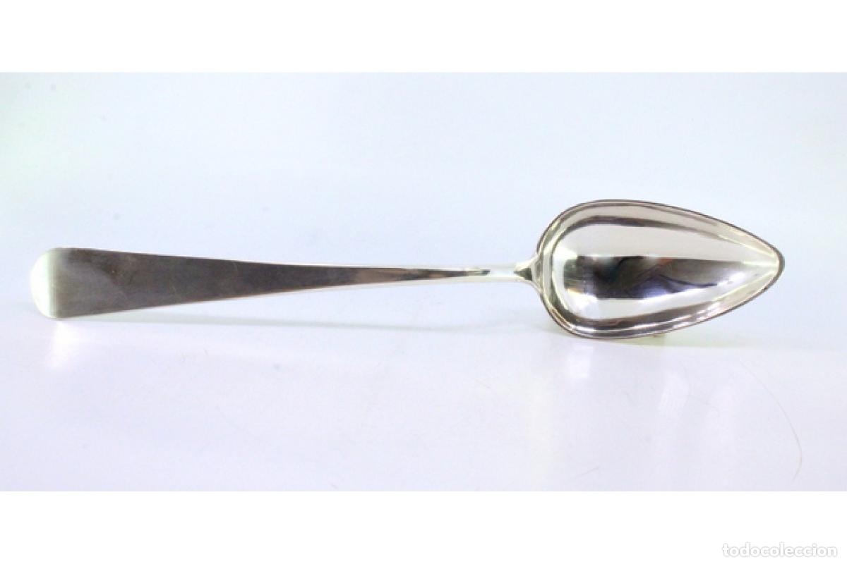 Antig&uuml;edades: Cuchara de plata para servir arroz - Foto 2