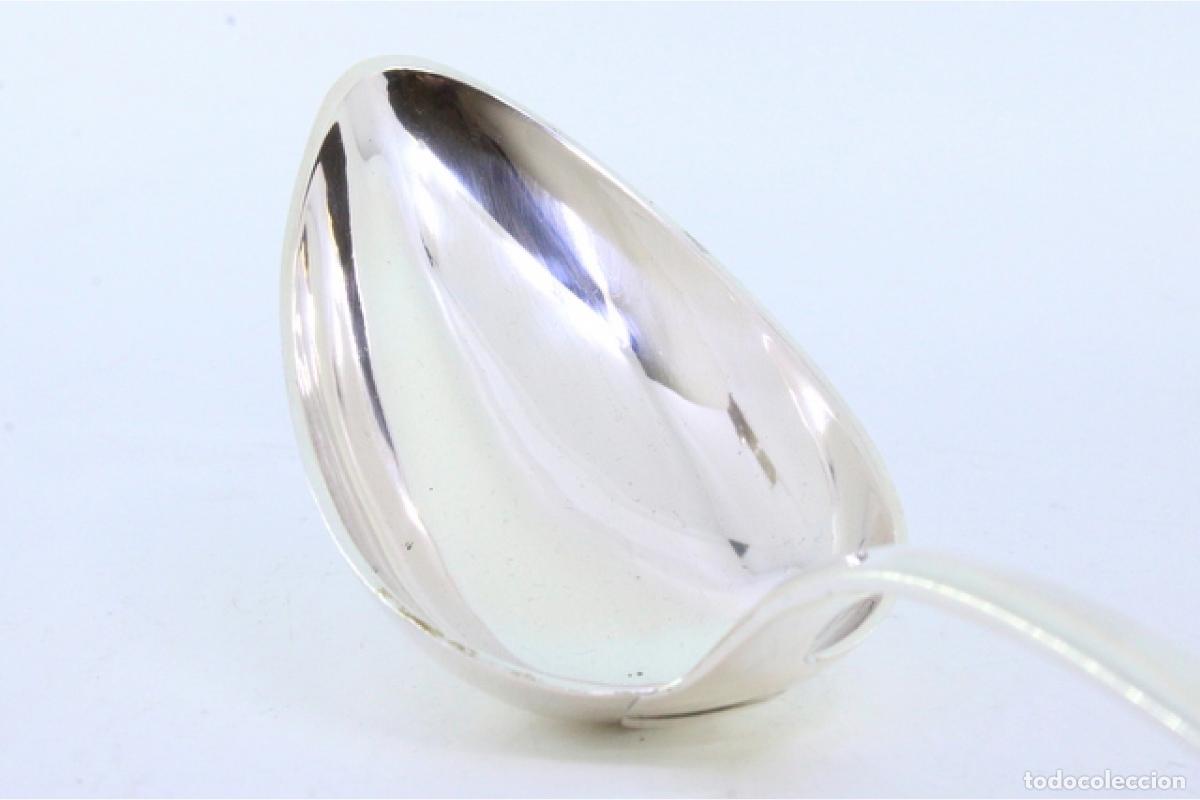 Antig&uuml;edades: Cuchara de plata para servir arroz - Foto 4