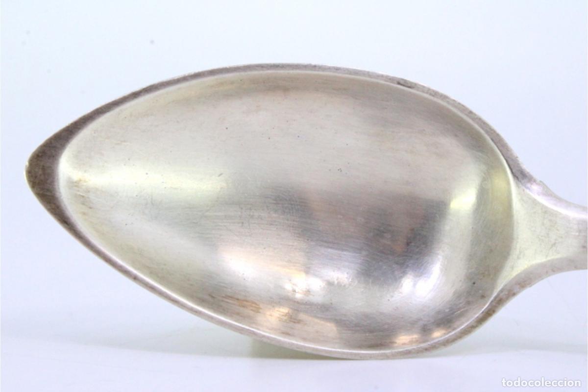 Antig&uuml;edades: Cuchara de plata para servir arroz - Foto 4