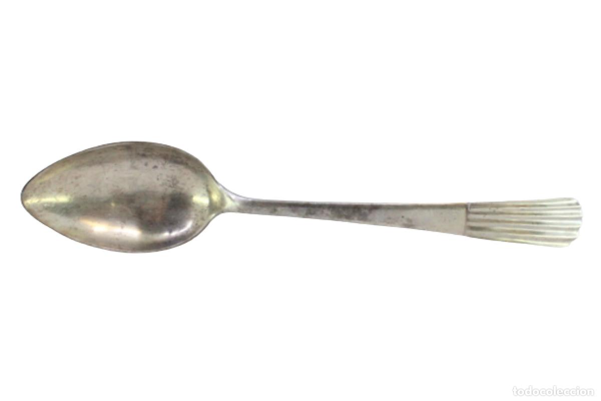 Antig&uuml;edades: Cuchara de plata para servir arroz - Foto 1