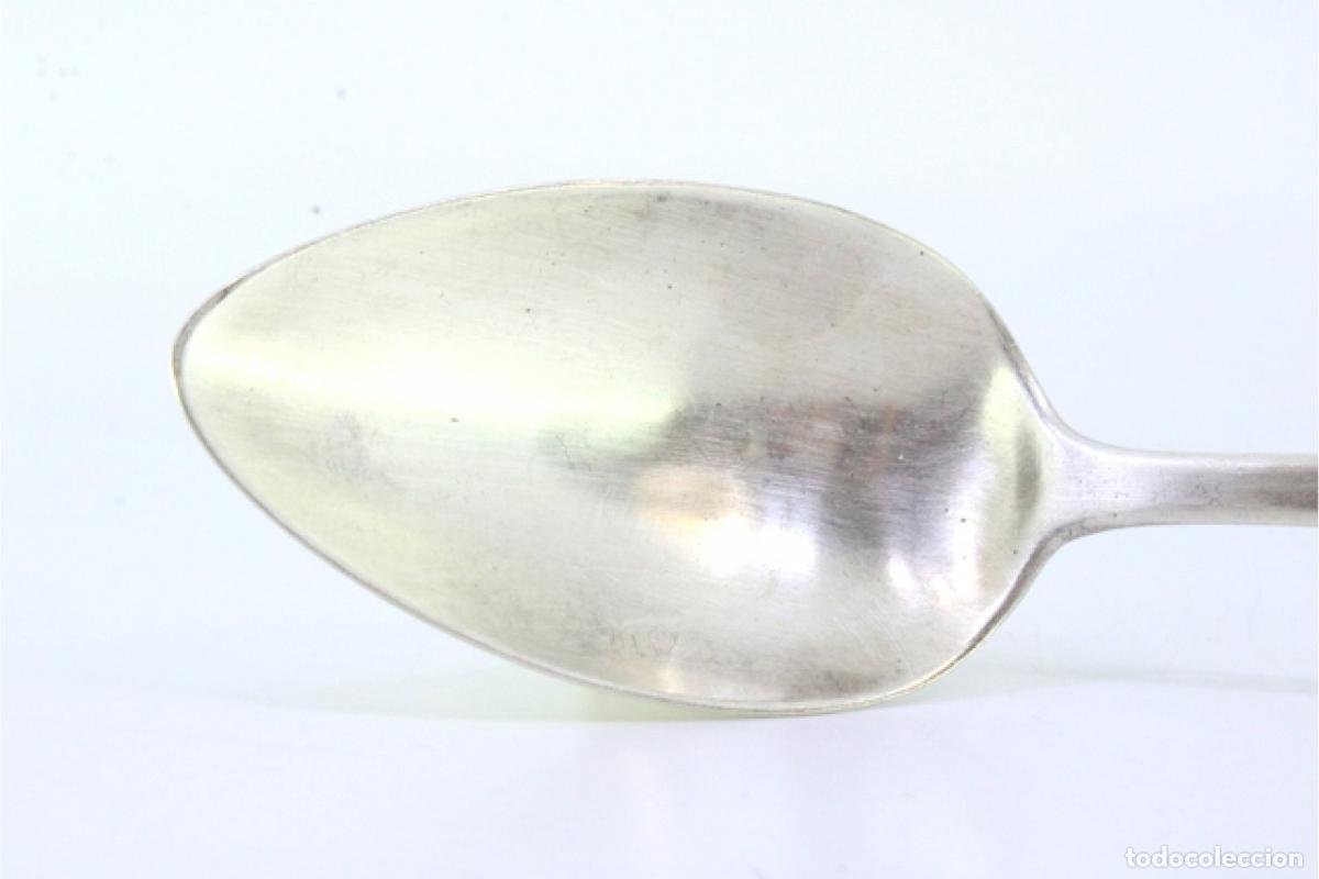 Antig&uuml;edades: Cuchara de plata para servir arroz - Foto 4