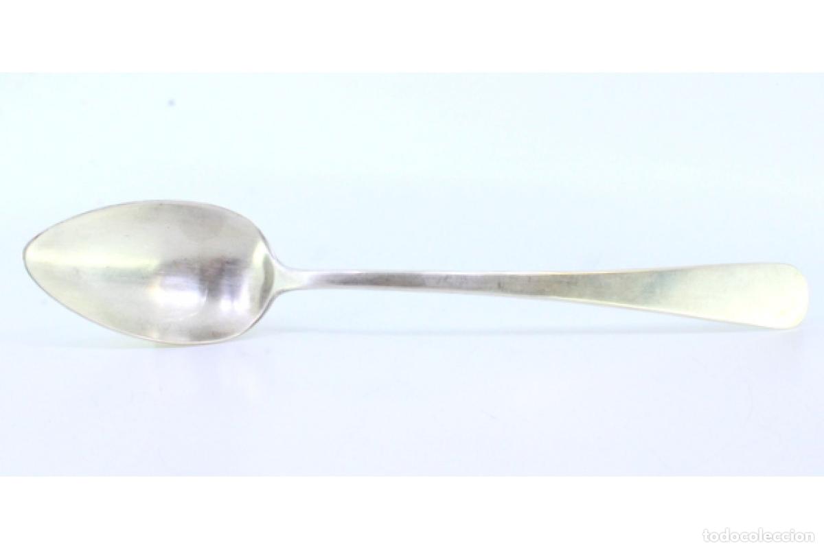 Antig&uuml;edades: Cuchara de plata para servir arroz - Foto 5