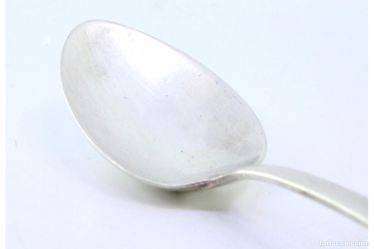 Antig&uuml;edades: Cuchara de plata para servir arroz - Foto 6