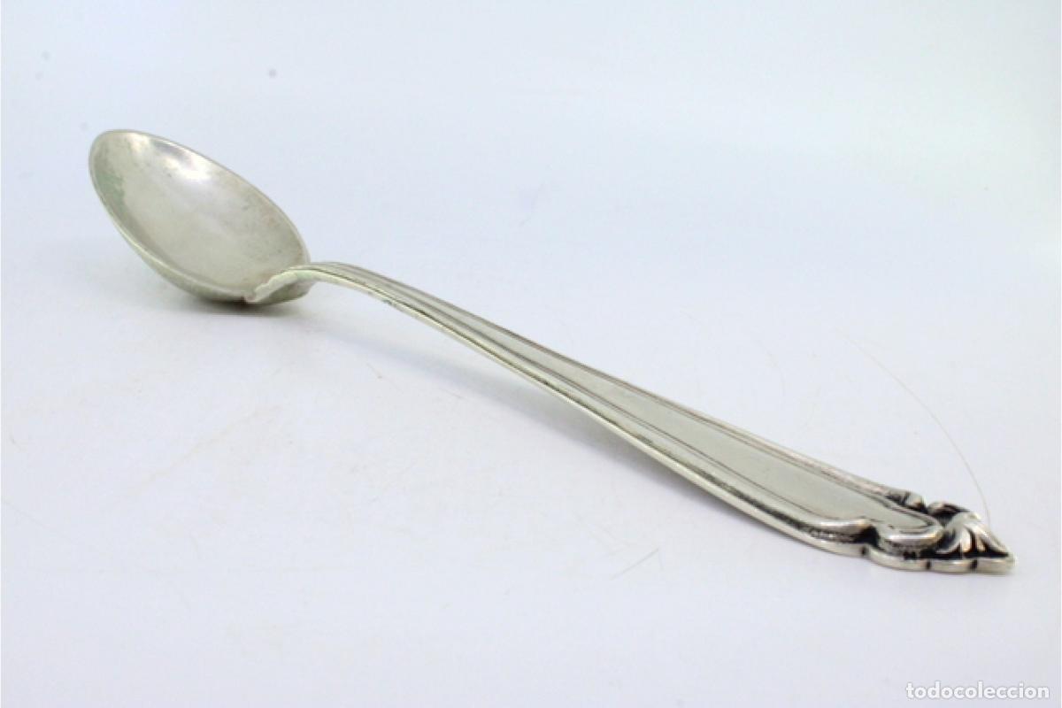 Antig&uuml;edades: Cuchara de plata para servir arroz - Foto 2