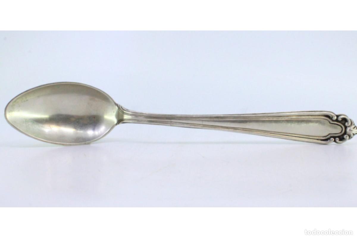 Antig&uuml;edades: Cuchara de plata para servir arroz - Foto 5