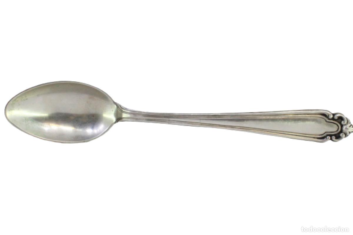 Antig&uuml;edades: Cuchara de plata para servir arroz - Foto 1
