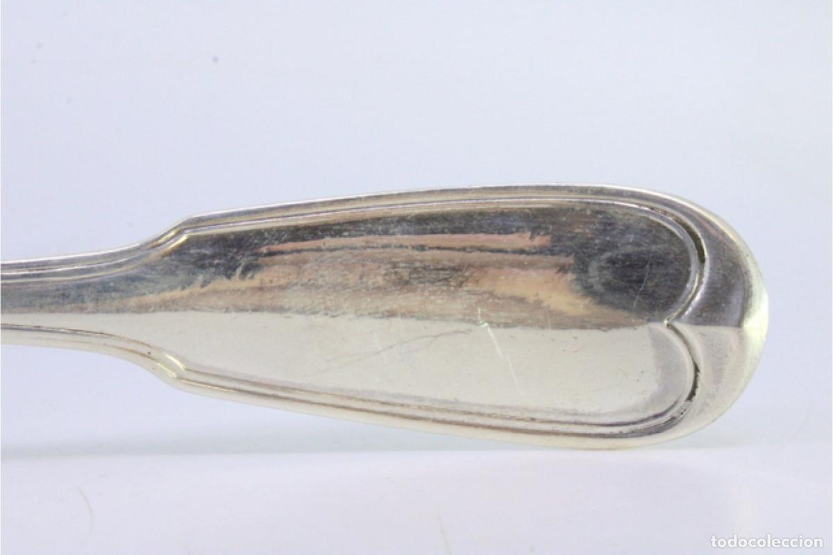 Antig&uuml;edades: Cuchara de plata para servir arroz - Foto 4