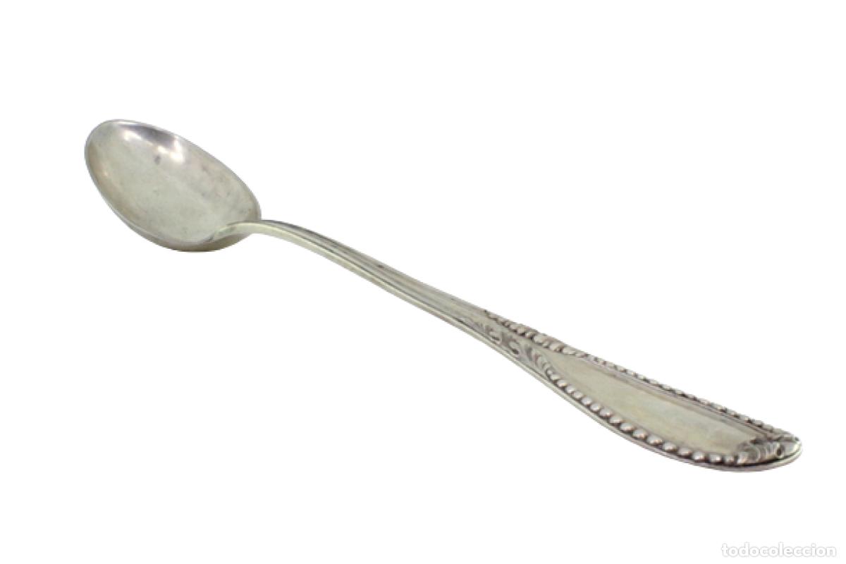 Antig&uuml;edades: Cuchara de plata para servir arroz - Foto 1