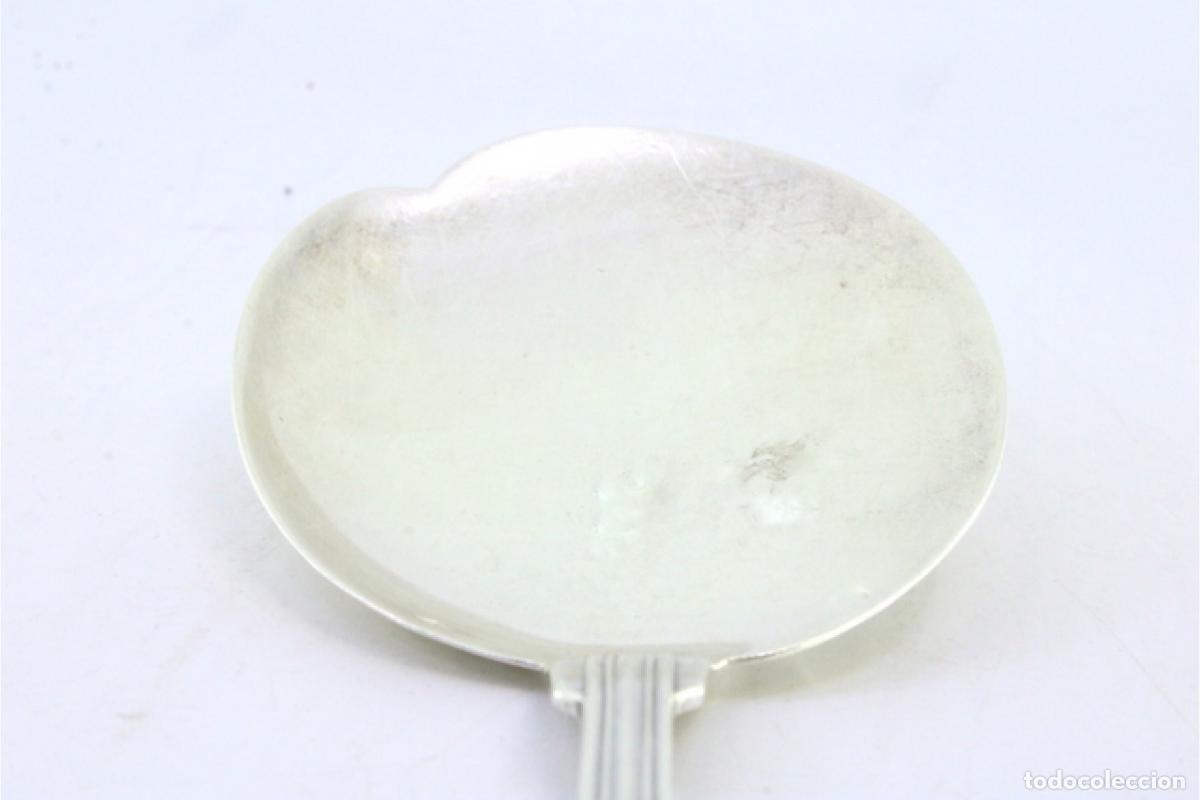 Antig&uuml;edades: Cuchara de helado de plata - Foto 4
