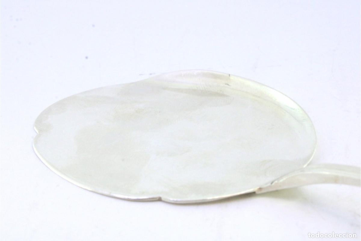 Antig&uuml;edades: Cuchara de helado de plata - Foto 3