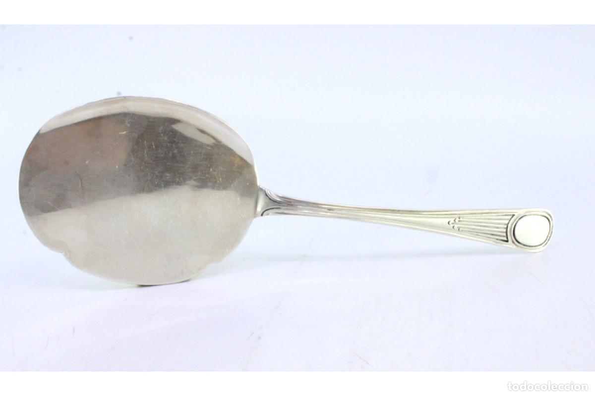 Antig&uuml;edades: Cuchara de helado de plata - Foto 6