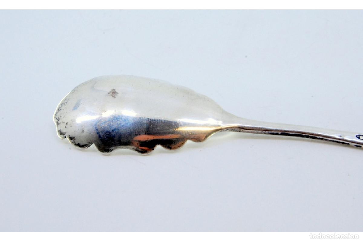 Antig&uuml;edades: Cuchara de plata para servir bebidas - Foto 2