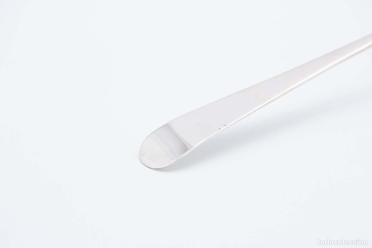 Antig&uuml;edades: Cuchar&oacute;n de sopa de plata - Foto 2
