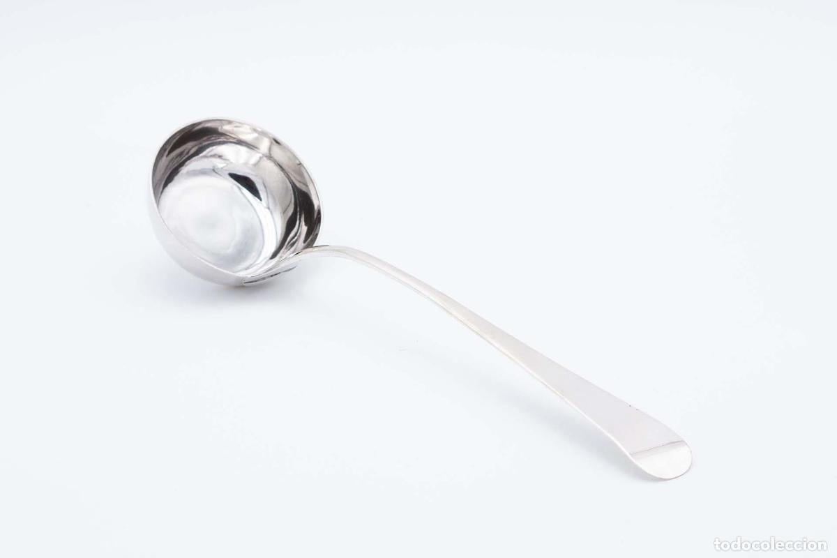 Antig&uuml;edades: Cuchar&oacute;n de sopa de plata - Foto 1