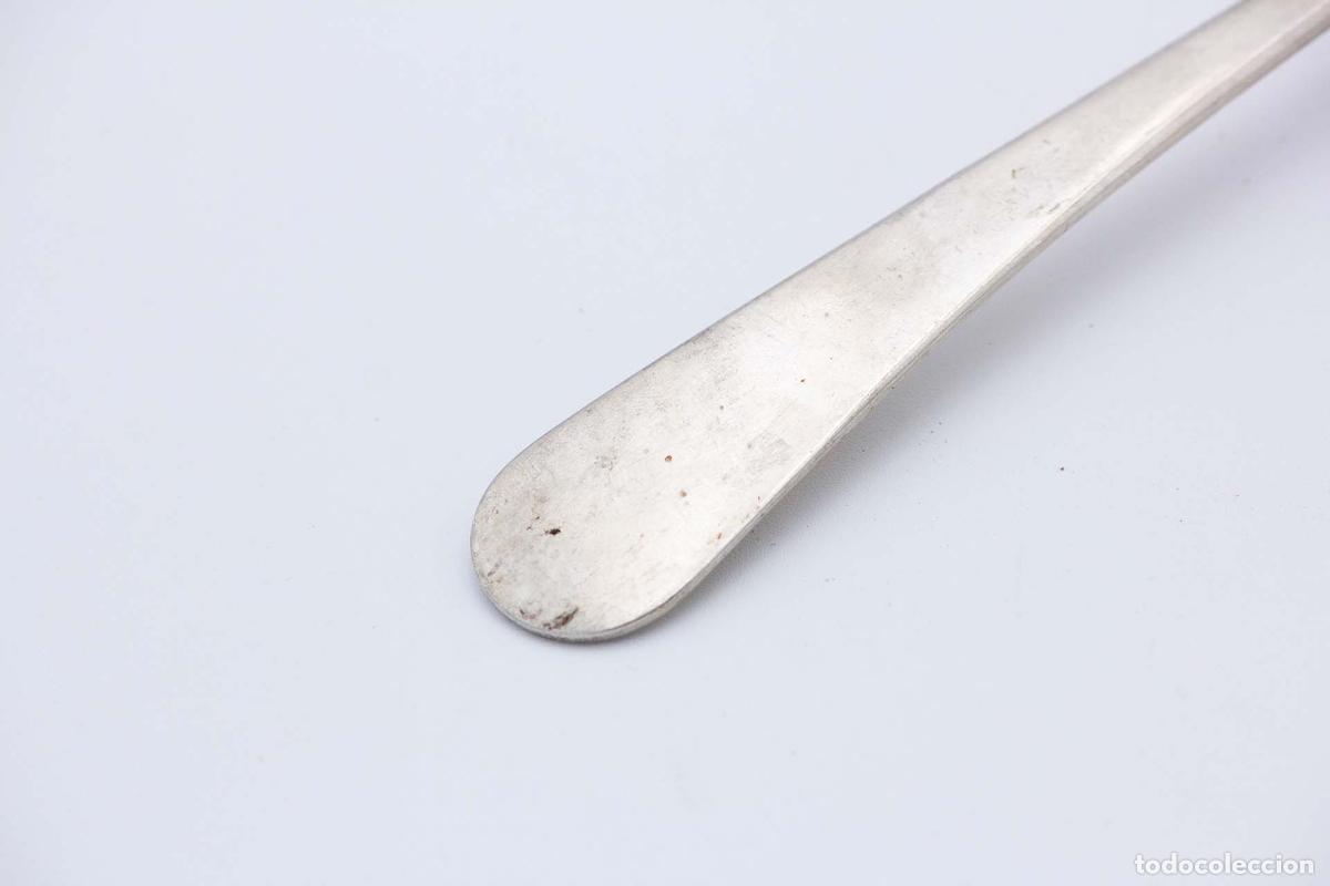 Antig&uuml;edades: Cuchara de plata para servir arroz - Foto 2