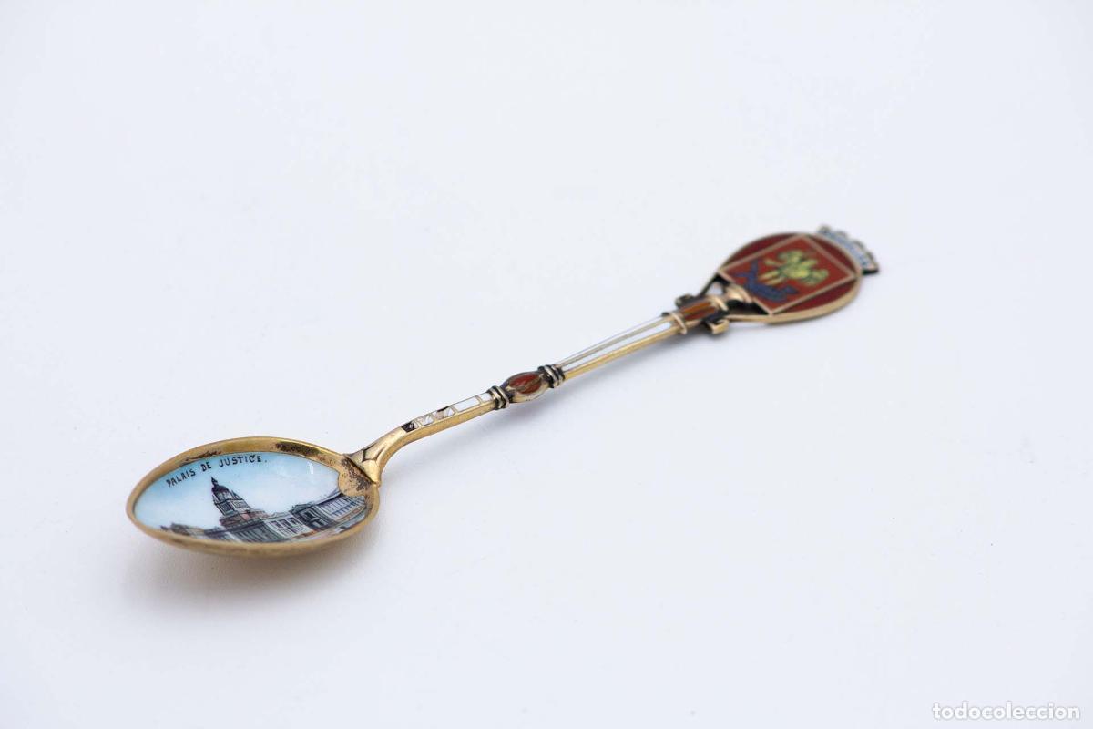 Antiguidades: Cuchara de plata - Palacio de Justicia, Bruselas