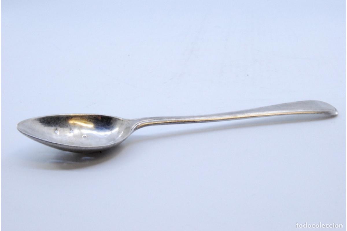 Antig&uuml;edades: cuchara de plata para aceitunas - Foto 7