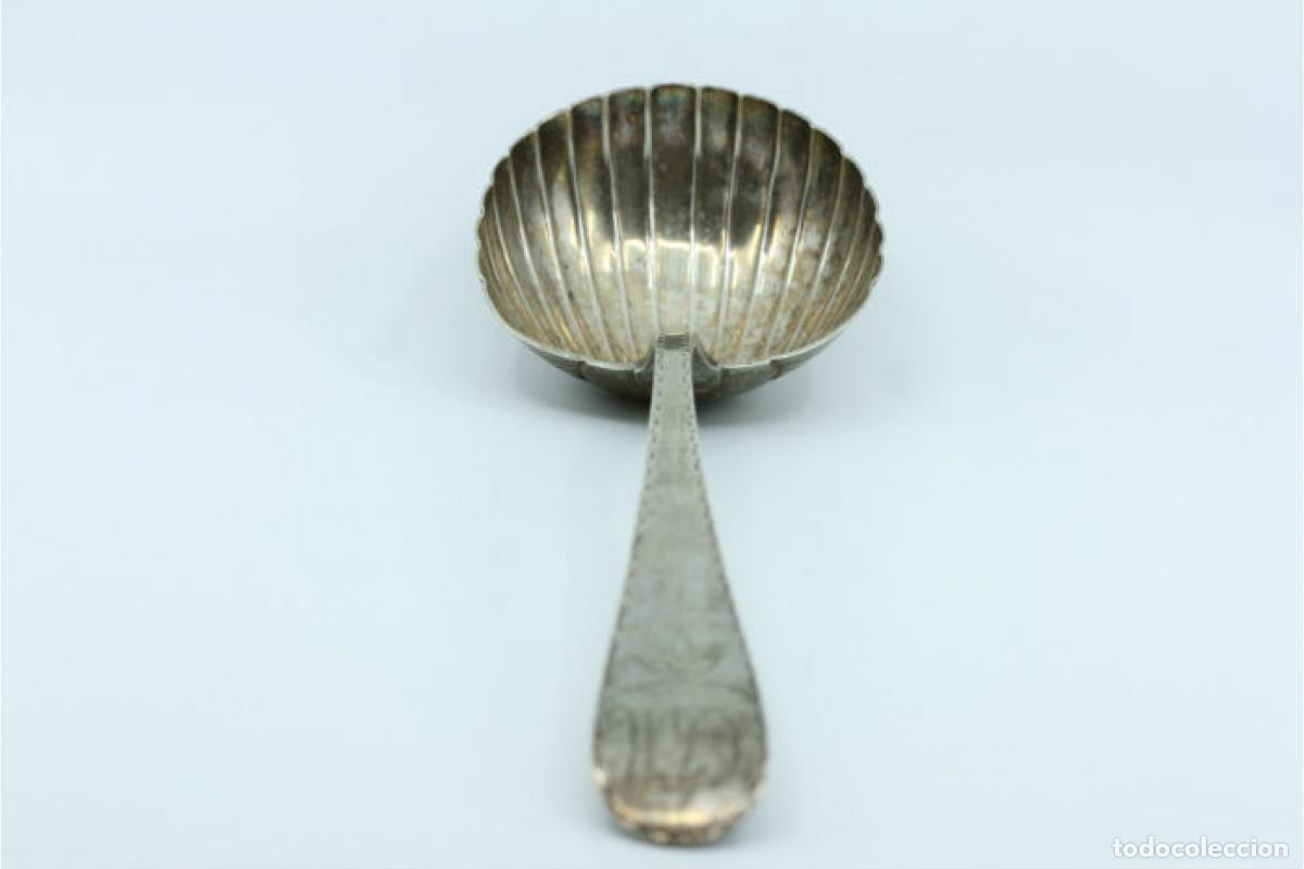 Antig&uuml;edades: Cuchar&oacute;n de sopa de plata - Foto 3