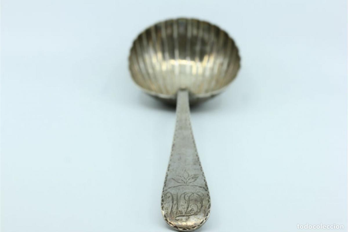 Antig&uuml;edades: Cuchar&oacute;n de sopa de plata - Foto 4