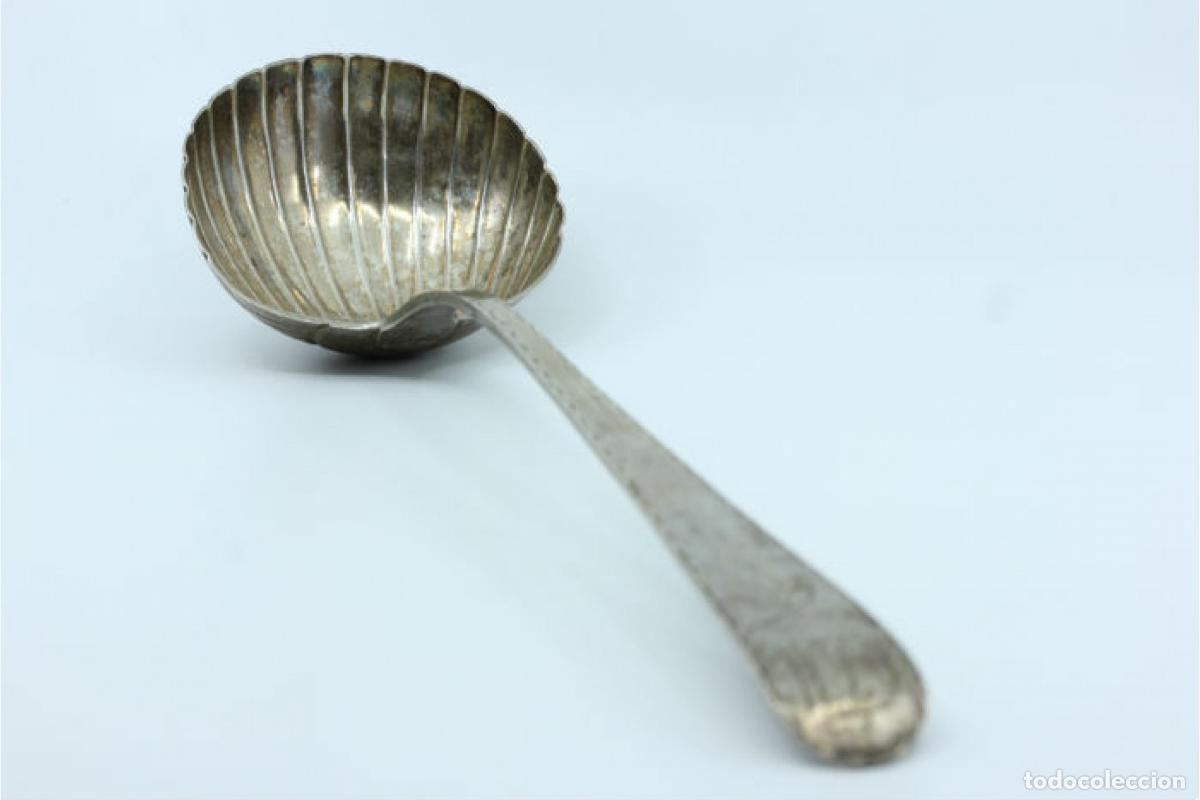 Antig&uuml;edades: Cuchar&oacute;n de sopa de plata - Foto 6