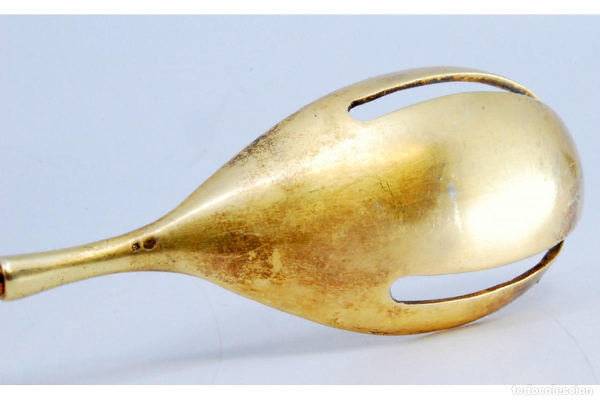 Antig&uuml;edades: cuchara de espagueti de plata - Foto 4