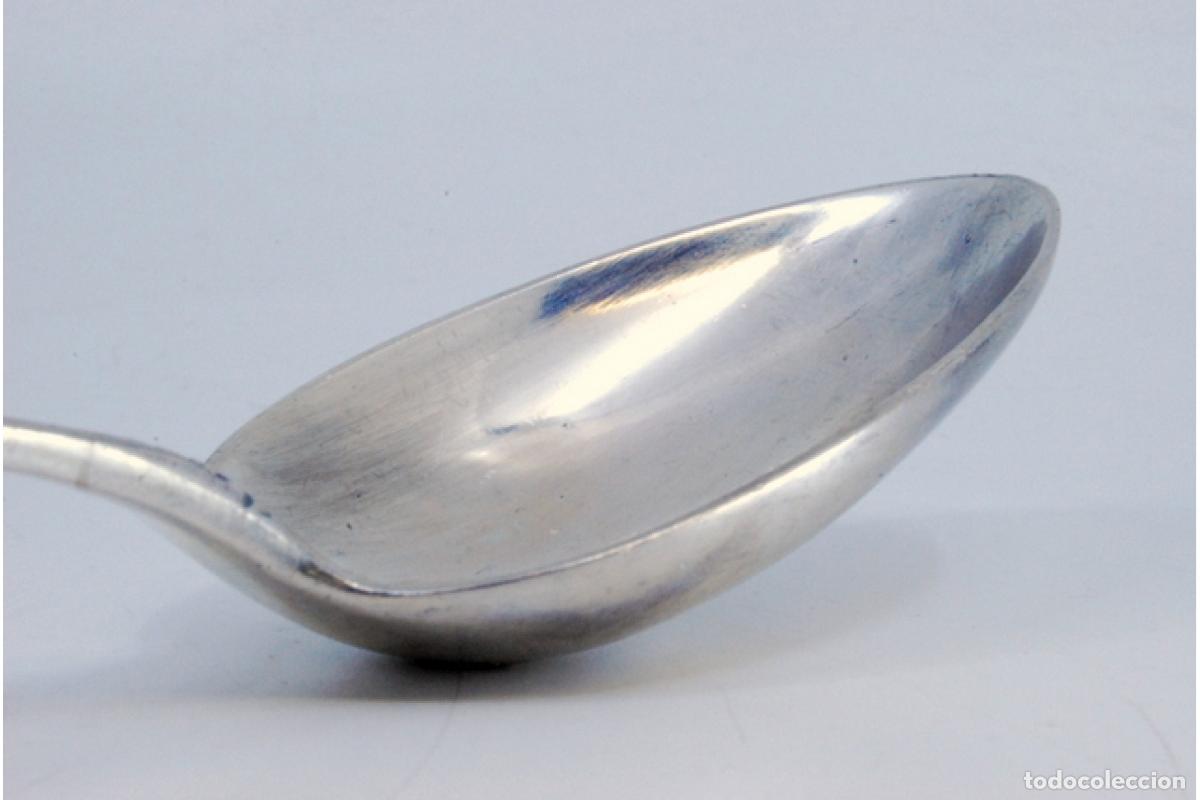 Antig&uuml;edades: Cuchara de plata para servir arroz - Foto 3