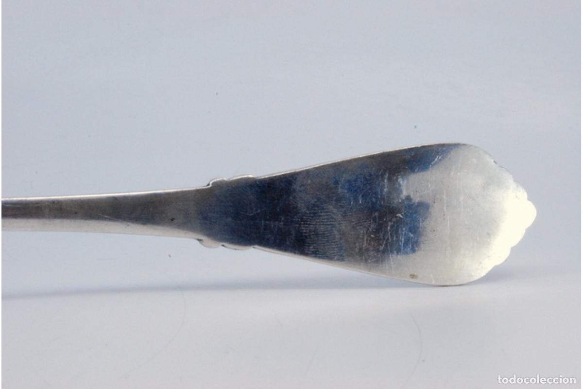 Antig&uuml;edades: Cuchara de plata para servir arroz - Foto 7