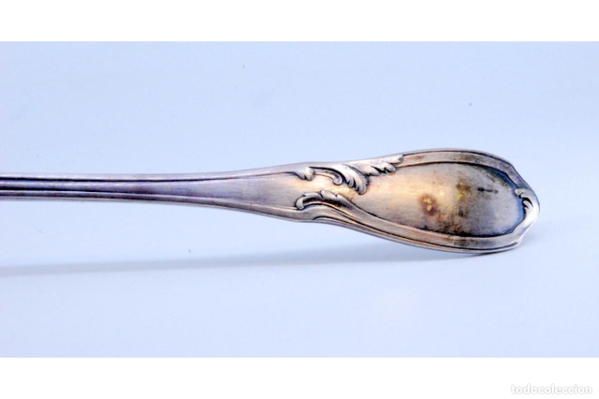 Antig&uuml;edades: Cuchar&oacute;n de sopa de plata - Foto 7