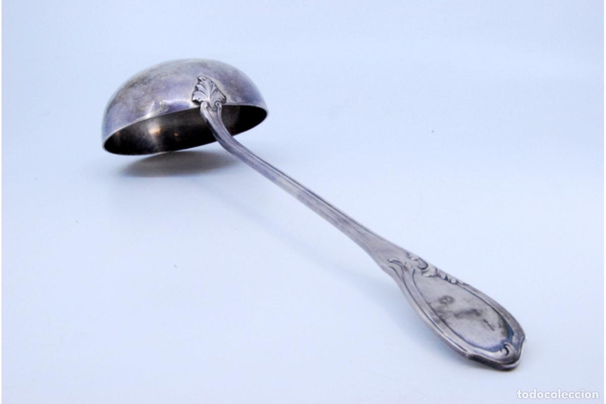 Antig&uuml;edades: Cuchar&oacute;n de sopa de plata - Foto 8