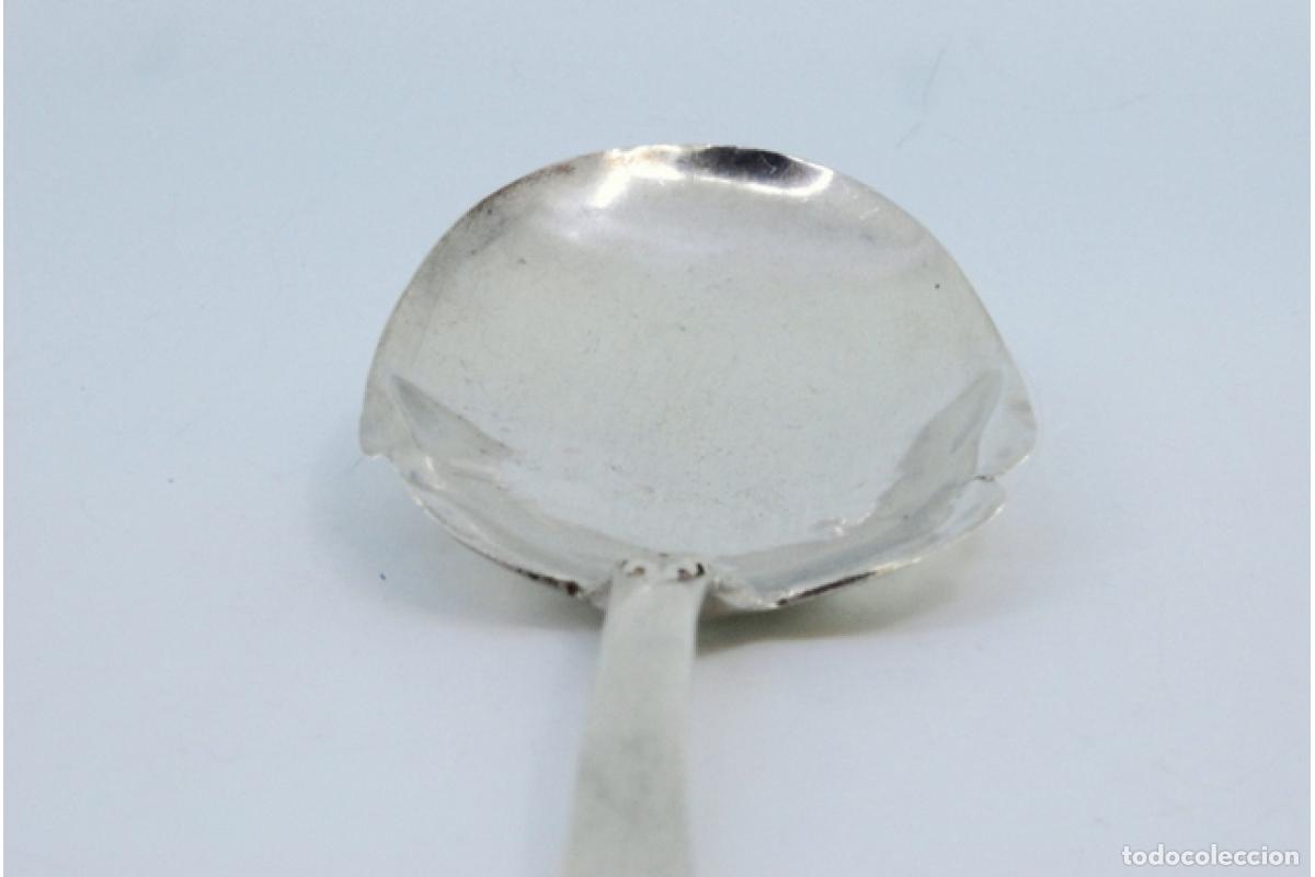 Antig&uuml;edades: Cuchara de helado de plata - Foto 5