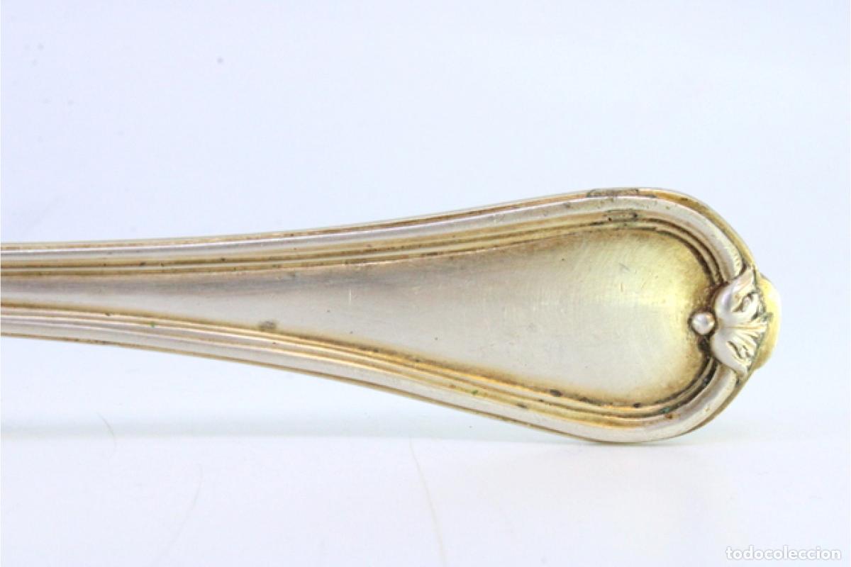 Antig&uuml;edades: Cuchara de plata para servir arroz - Foto 3